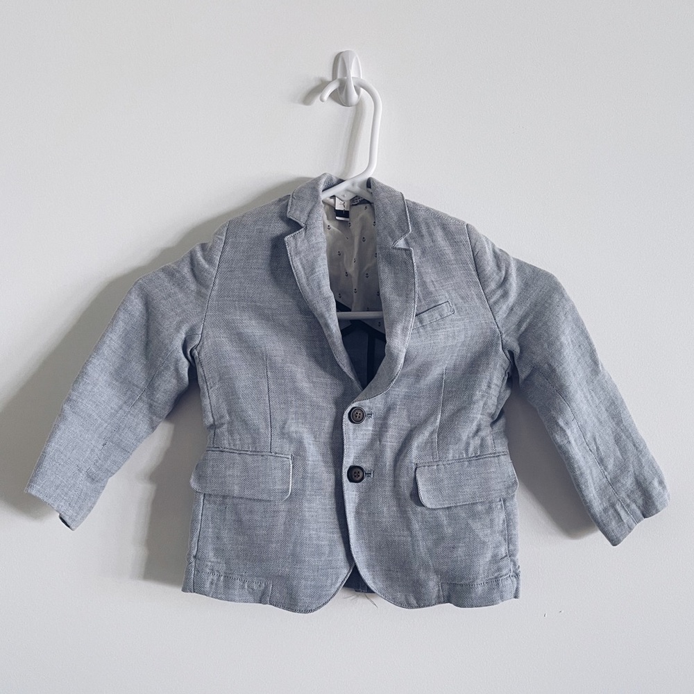 Boys 18-24 Month H&M Linen Cotton Blend Blazer
